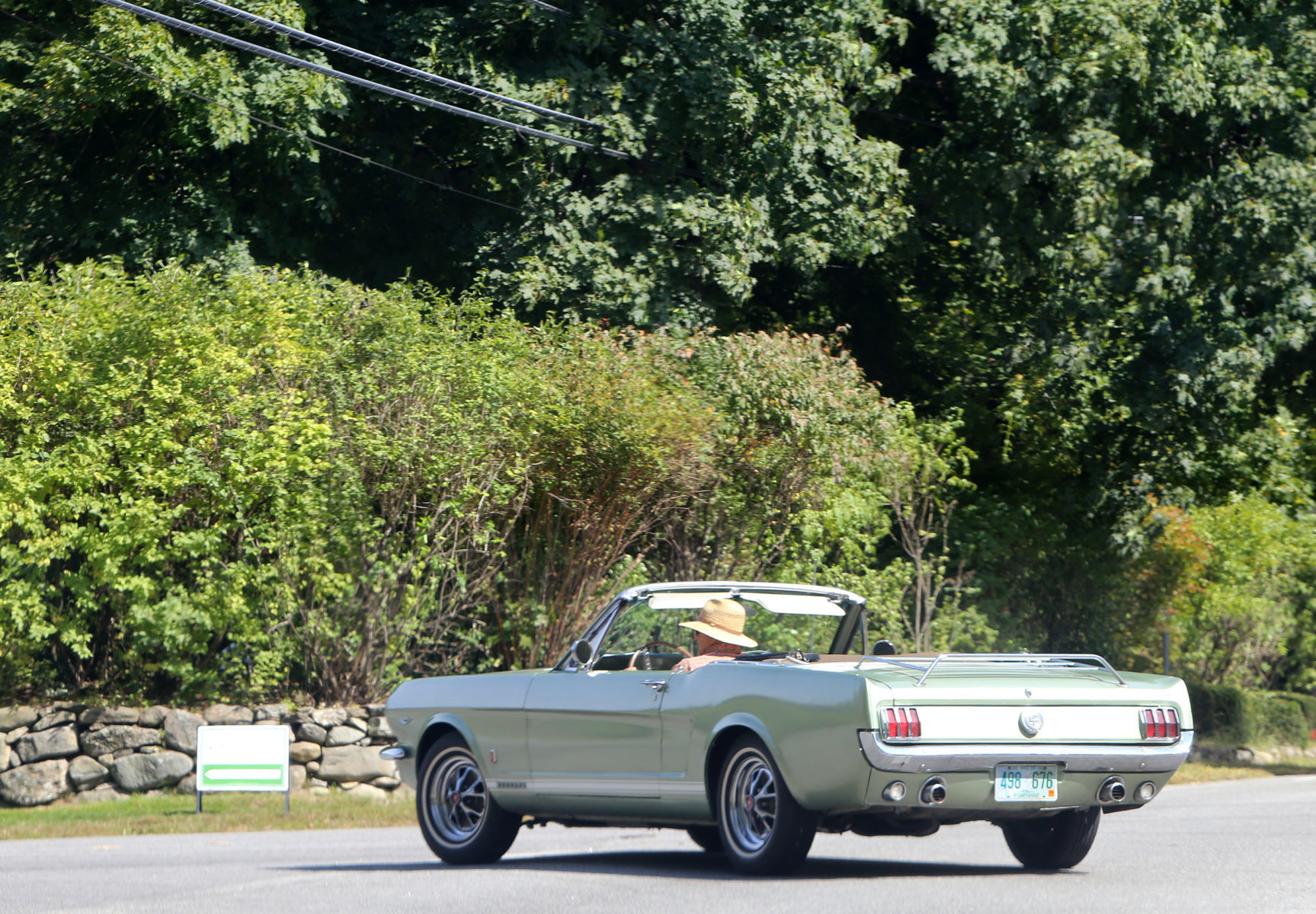 Scene Setter -- Vintage convertible